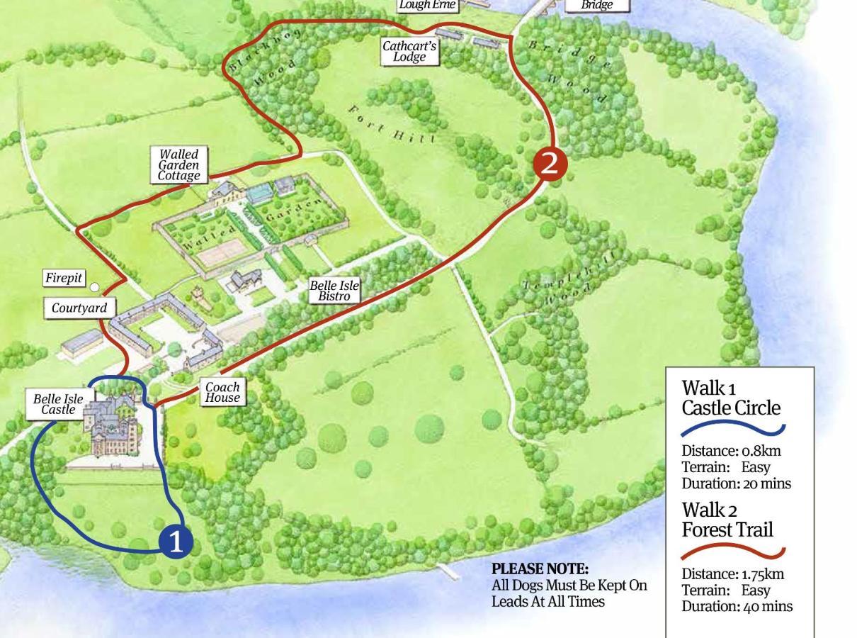 Belle Isle Castle And Cottages Enniskillen Ngoại thất bức ảnh